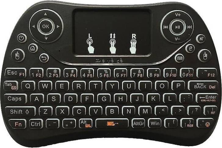 I8 Max Three Color Backlit Wireless Keyboard Touchpad