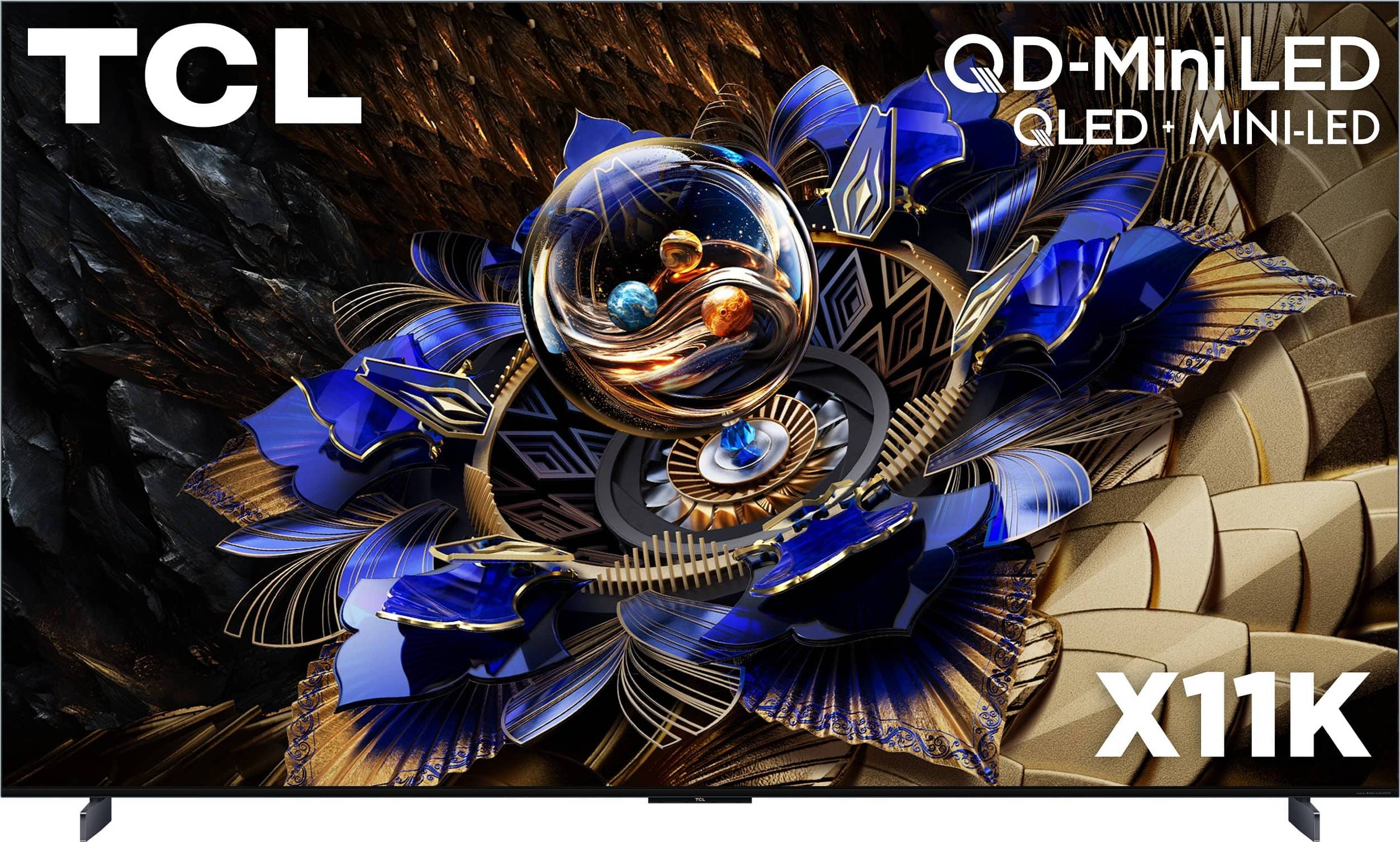 85 inch tv TCL 85-Inch X11K QLED 4K Smart QD Mini LED TV