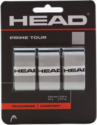 Head Racket Prime Tour Tennis Overgrip - Grey
