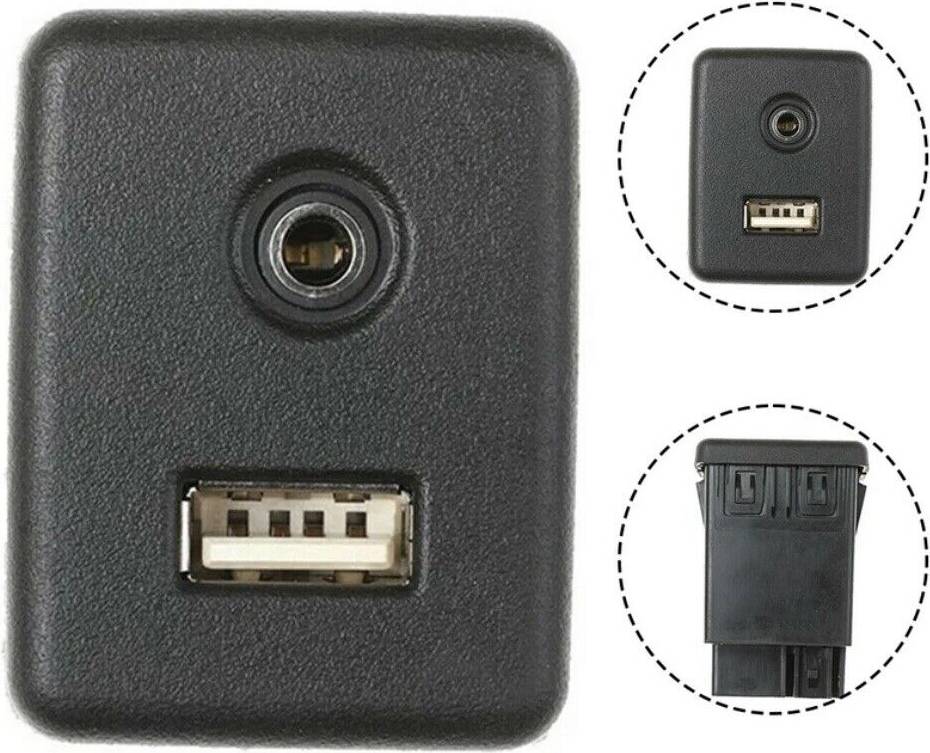 Aux til aux AUX USB Charging Port Module Socket