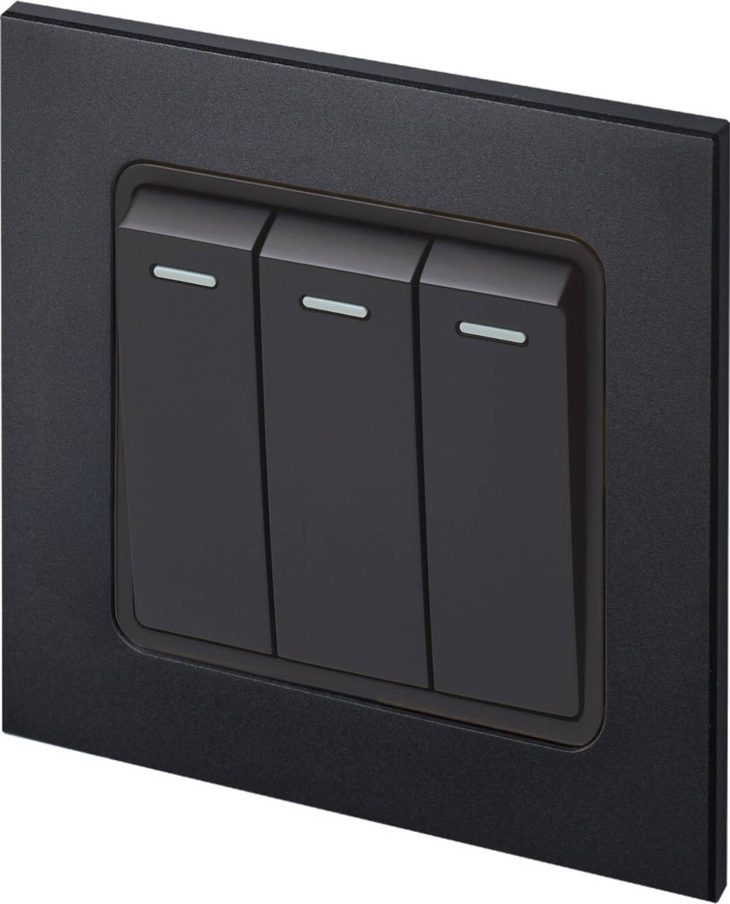Retrotouch Aura MM11MB-R32B 3 Gang Rocker Light Switch