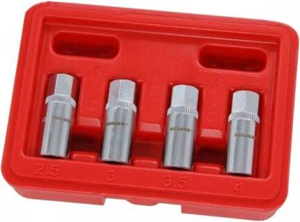 Neilsen 1 4 Inch Broken Bolt Removal Stud Extractor Set Tool Kit