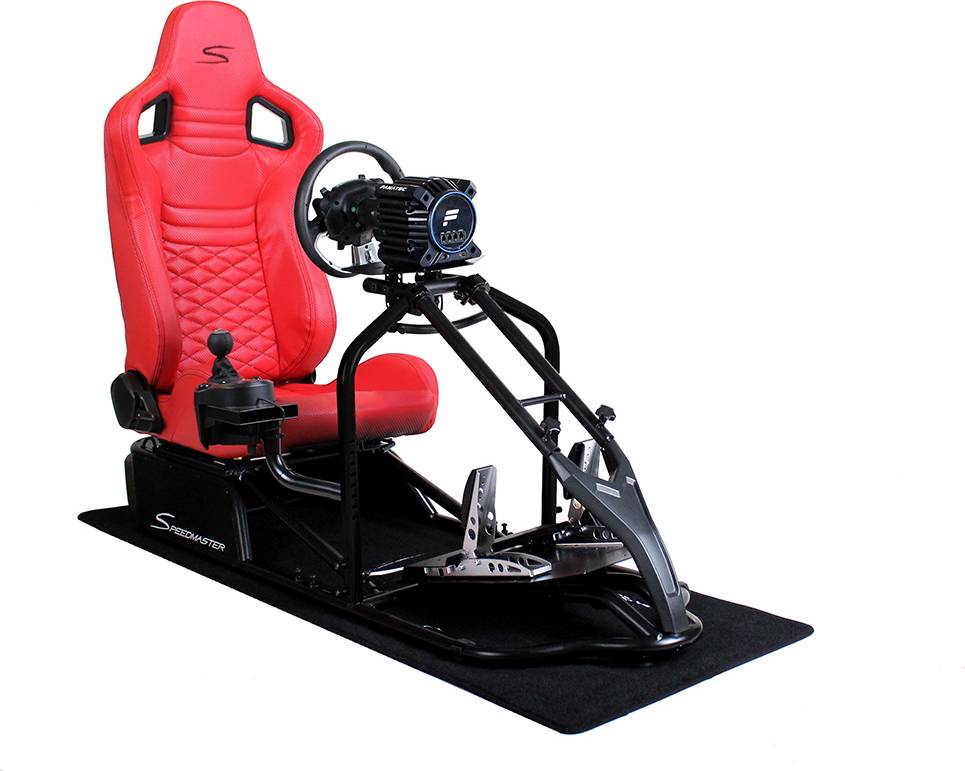Cockpit sim racing Speedmaster Sim Racing Cockpit Seat Pro Rig Schwarz
