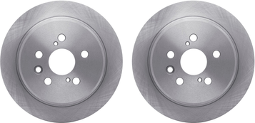 Car brakes Dynamic Friction Company Rear Brake Rotors 6002-76060
