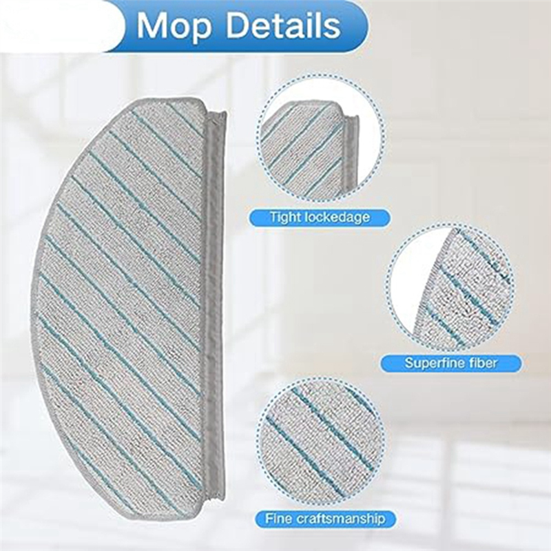 Spactz Rolling Edge Brush Mopping Rag Filter