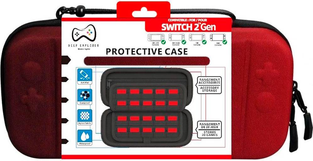 Deep Explorer Cover Red