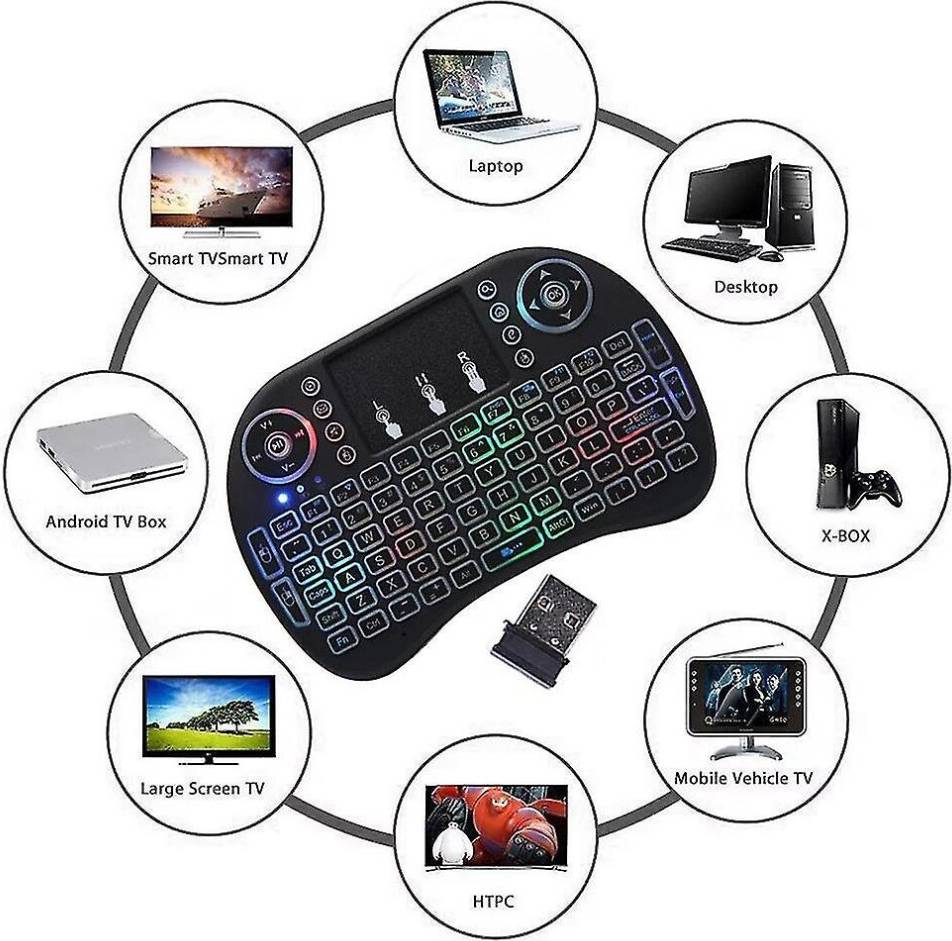Wejoy Mini Wireless Smart TV Keyboard Touchpad