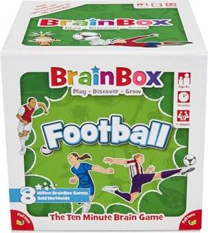 BrainBox Football Fun Educational Card Game