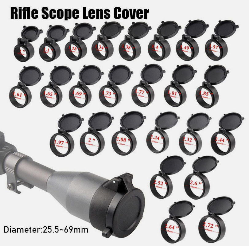 Scope Flip Up Quick Spring Cover Front Lens Cap