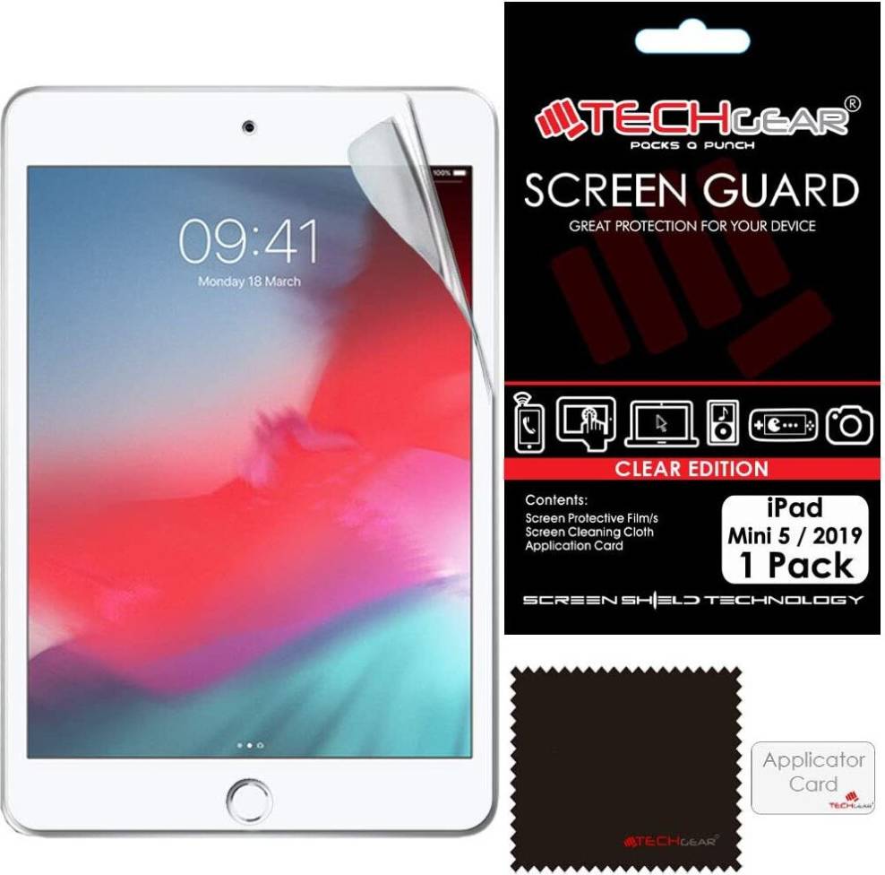 Ipad mini screen protector TechGear Clear Screen Protector for iPad Mini 5