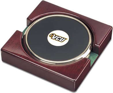 Jardine Gold VCU Rams Two-Piece Set Coaster 2pcs
