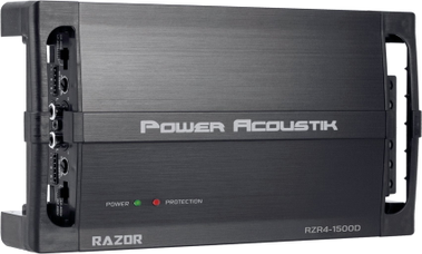 Epsilon Power Acoustik RZR4-1500D 4-Channel Amplifier Class D Full Range Amp