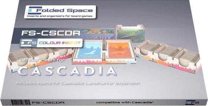 Folded Space Box Insert Cascadia