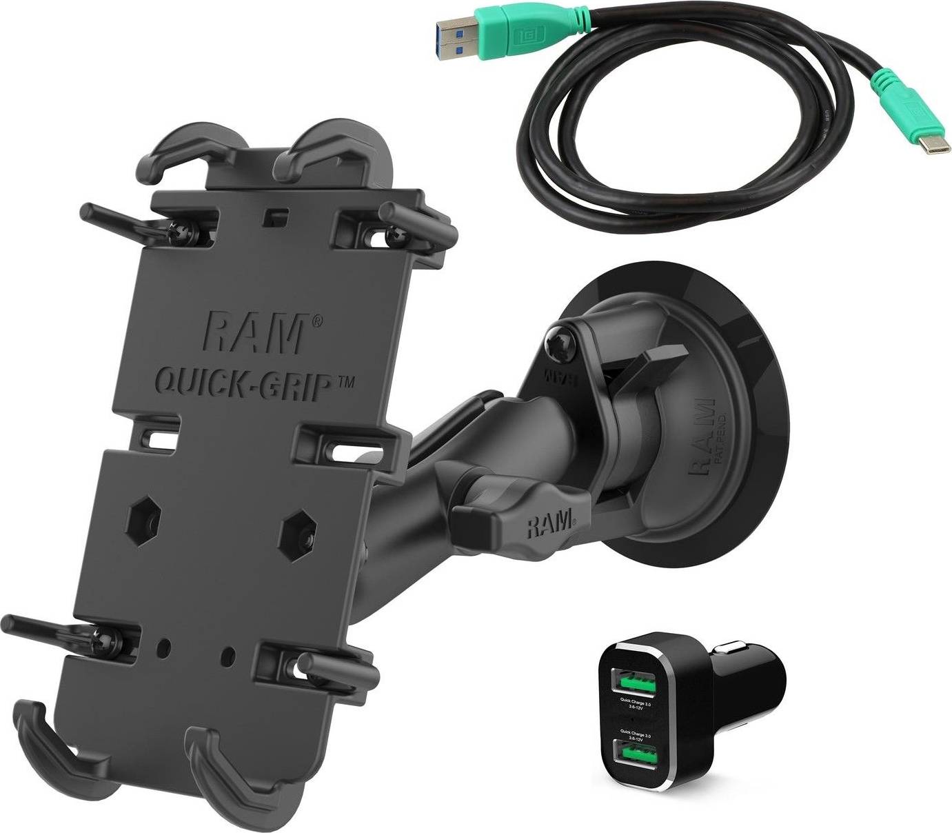 RAM Mounts Mount RAM-B-166-PD4-2QCCIGU