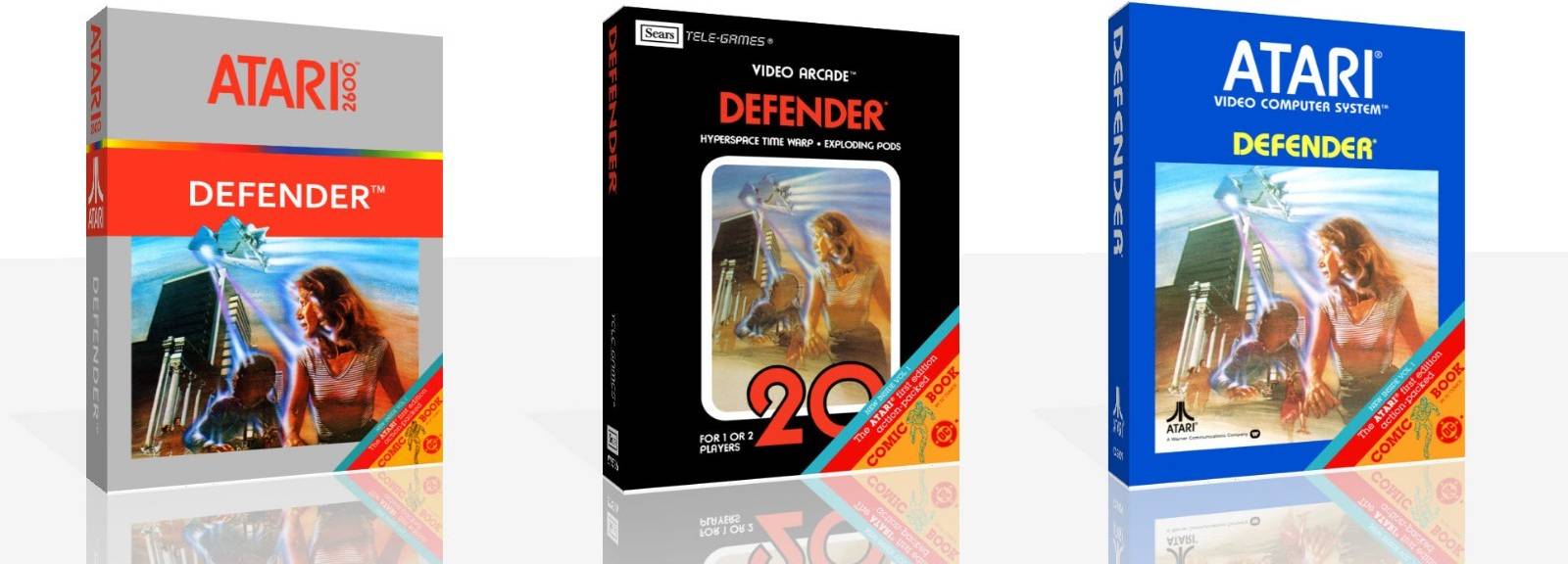 Defender 2600 Spare Game Case Box
