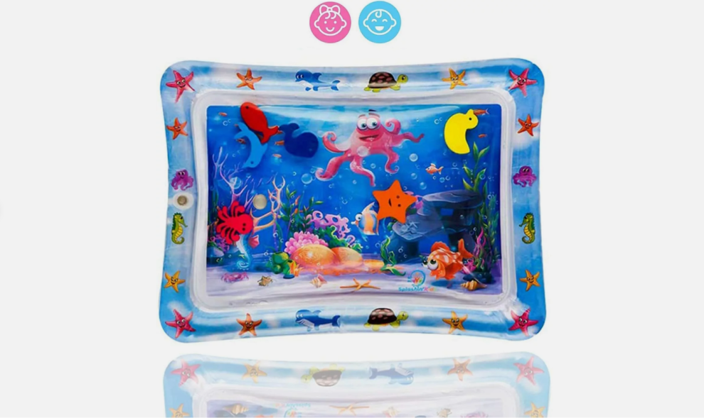 Inflatable Tummy Time Water Mat
