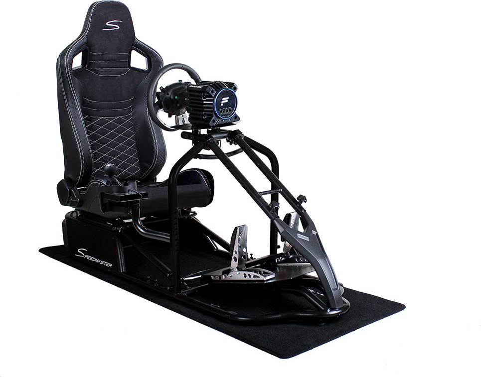 Cockpit sim racing Speedmaster Sim Racing Cockpit Seat Pro Rig Schwarz