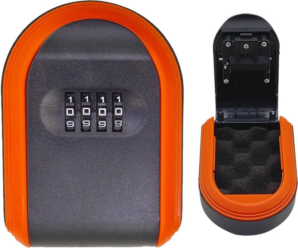 Small lock box Magnetic Lock Box Large Capacity Waterproof