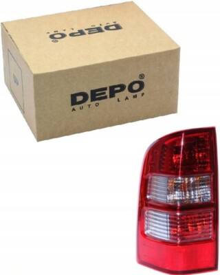 Depo Rear Light Left P21 5W with Bulbs
