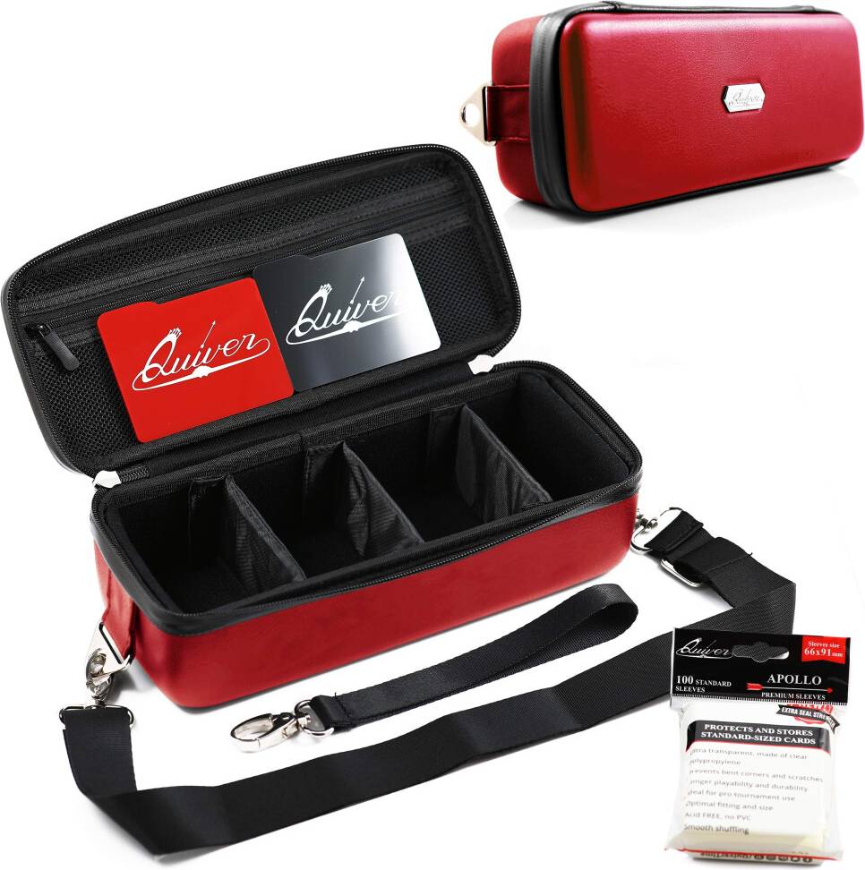 Pokemon trading cards Quiver Time Red Bolt Card Case