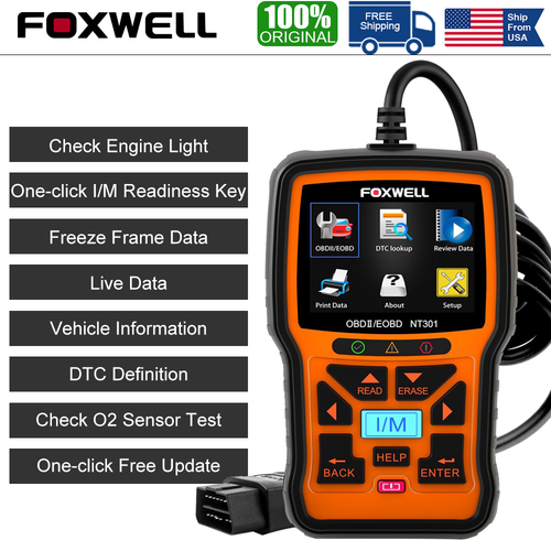 Obd reader Foxwell NT301 OBD2 Automotive Scanner Code Reader