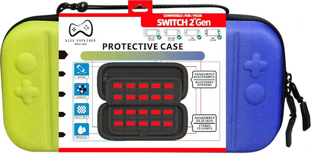 Deep Explorer Protective Case Blue