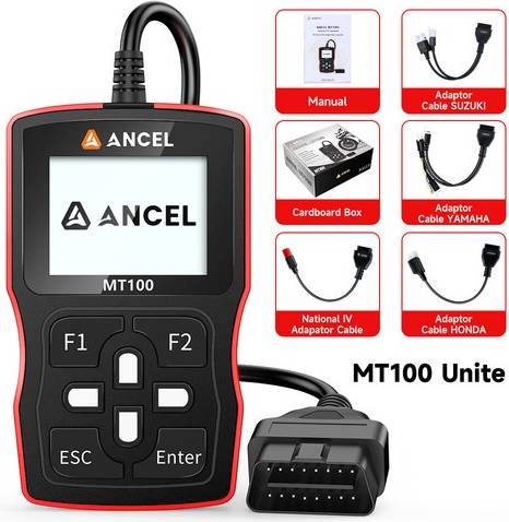 Obd reader Ancel Motorcycle OBD2 Scanner Code Reader