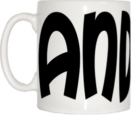 TeeTreeDesigns Andrea Name Cup & Mug