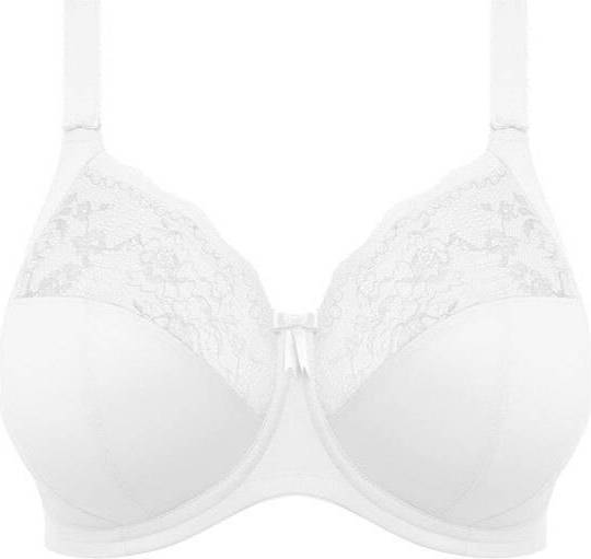 Stretch Banded Bra - White