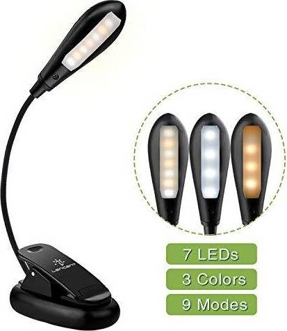 7 LED Book USB Rechargeable
