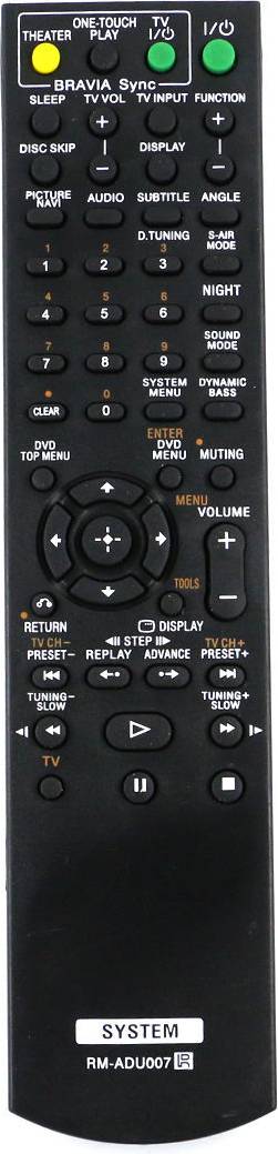 RM-ADU007 Remote Control For Sony AV
