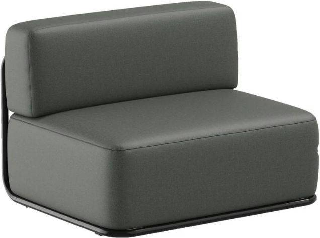 TRIMM Copenhagen Raw Single Space Module Grey Modulsofa