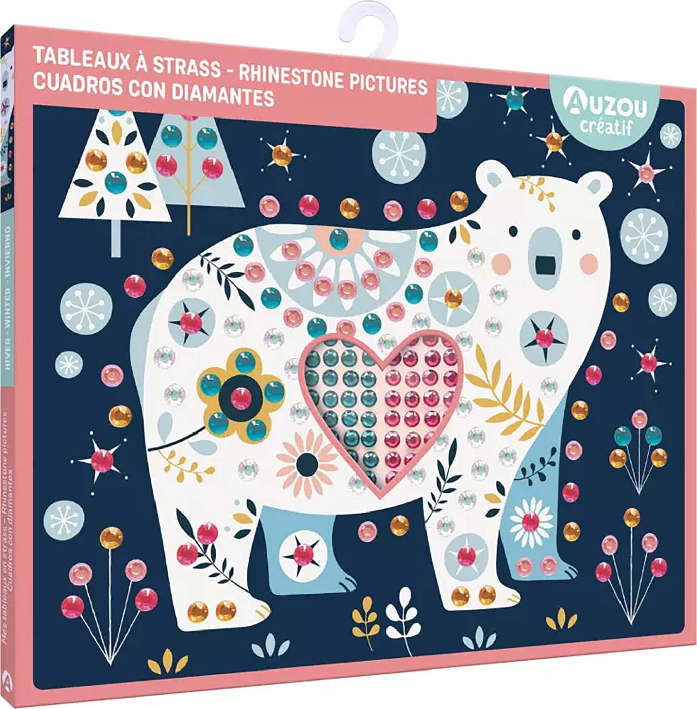 Auzou Activity Kit Rhinestone Pictures