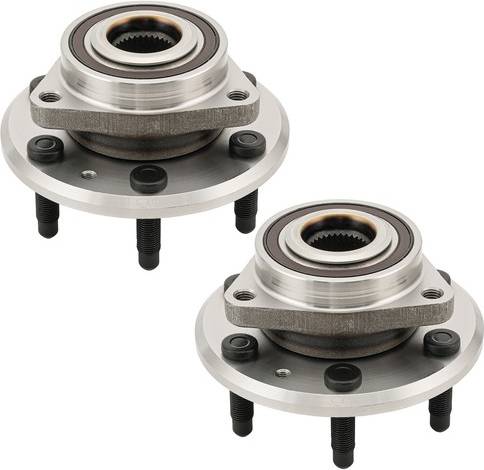 Detroit Axle Front Or Rear Wheel Hub Assembly 2 Pair
