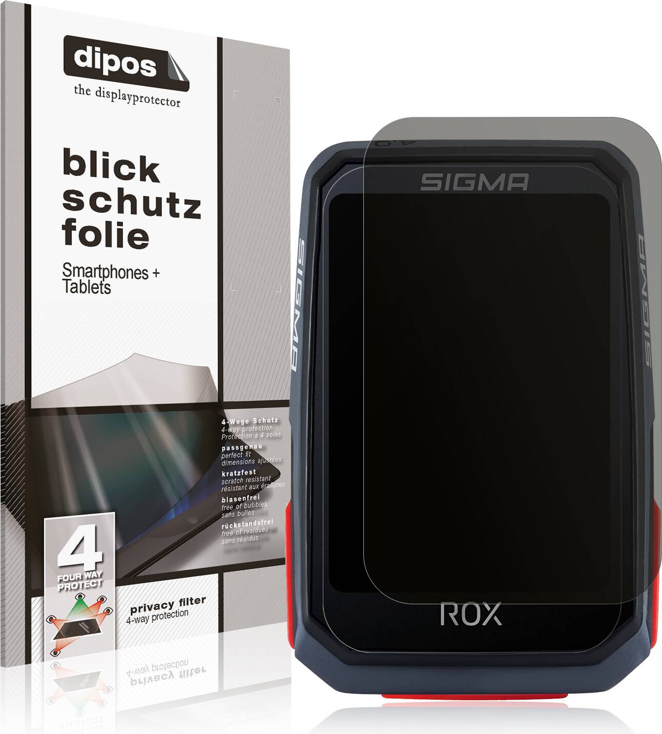 Sigma rox Dipos Screen Protector Sigma Sport Rox 4.0