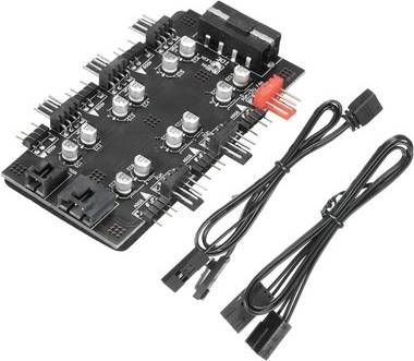 Uxcell PWM Driver Module 3 4 Pin 5V Cooling Hub