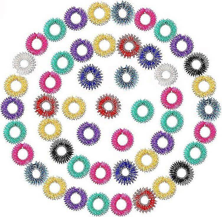 Furtalk 100pcs Fidget Sensory Rings