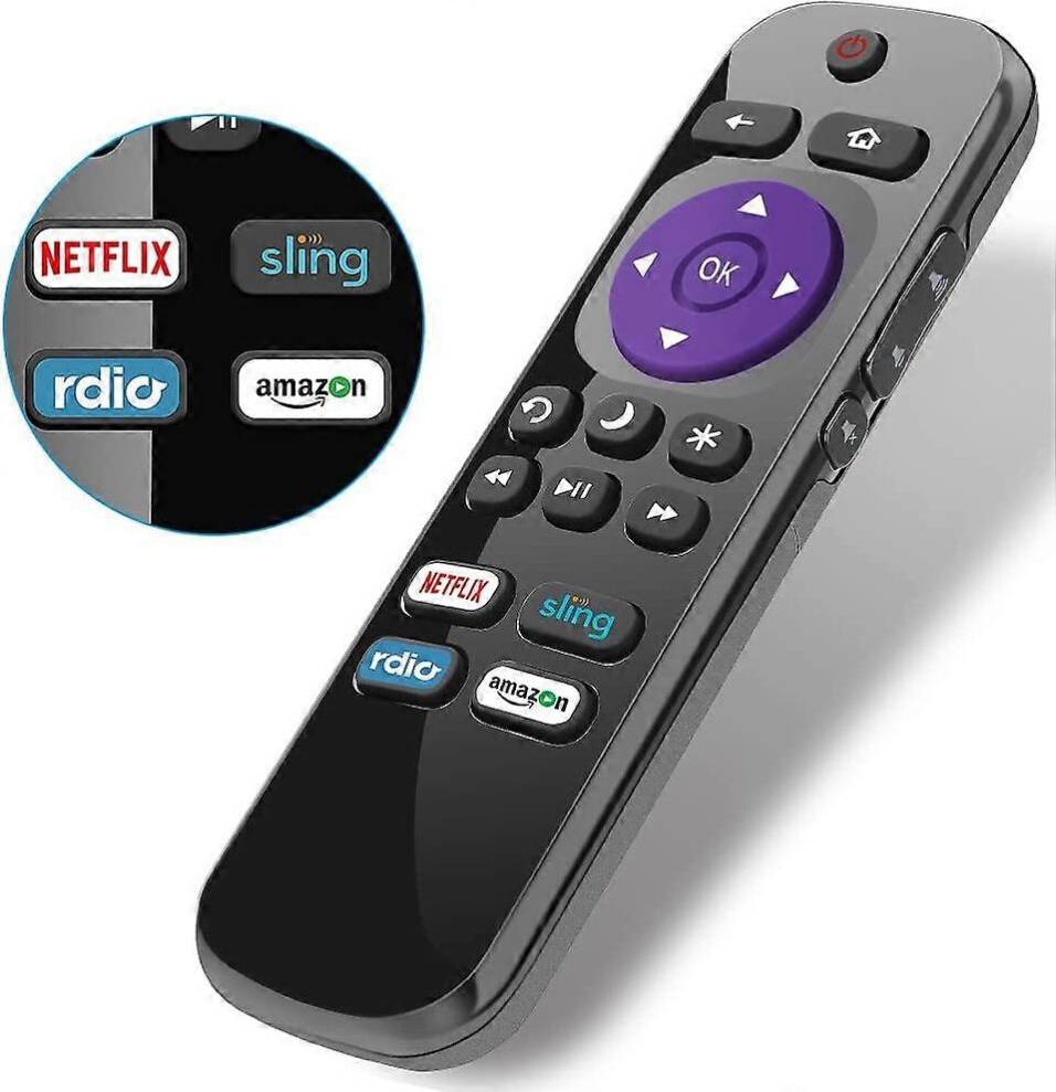 Kikidex Universal Roku Remote Control 4K L