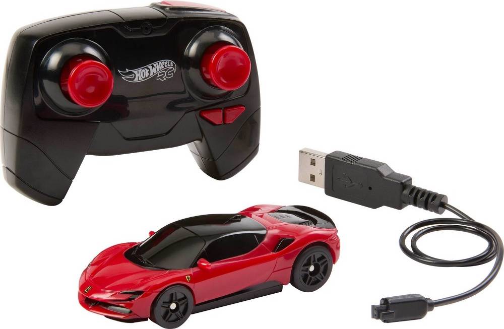 Hot wheels rc car Hot Wheels Ferrari Remote Control Car Red