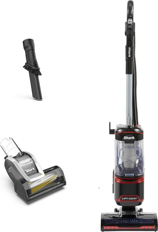SharkNinja Upright Vacuum Cleaner Red