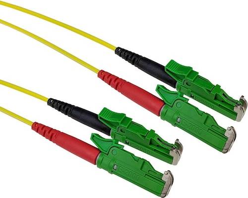 ACT Rl1902 E2000 Fiber Optic Cable 2 M Green