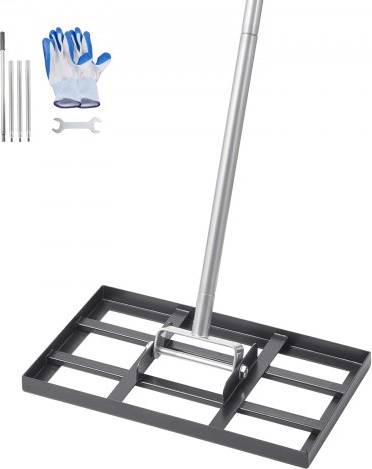 VEVOR Lawn Leveling Rake 78 in Handle