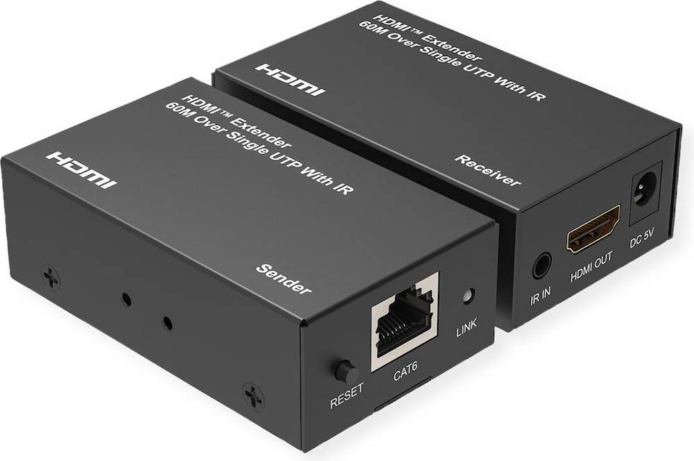 Value HDMI RJ45 Extender 60 m