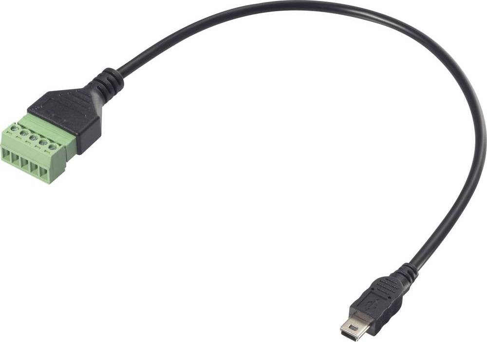 USB 2.0 Adapter Cable Mini B Clip Terminal