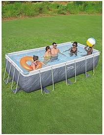 Bestway pool steel pro max Bestway Steel Pro Max Rectangular Pool Set
