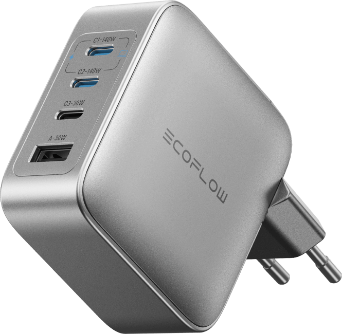 Ecoflow RAPID Pro Charger 140W 4 Ports