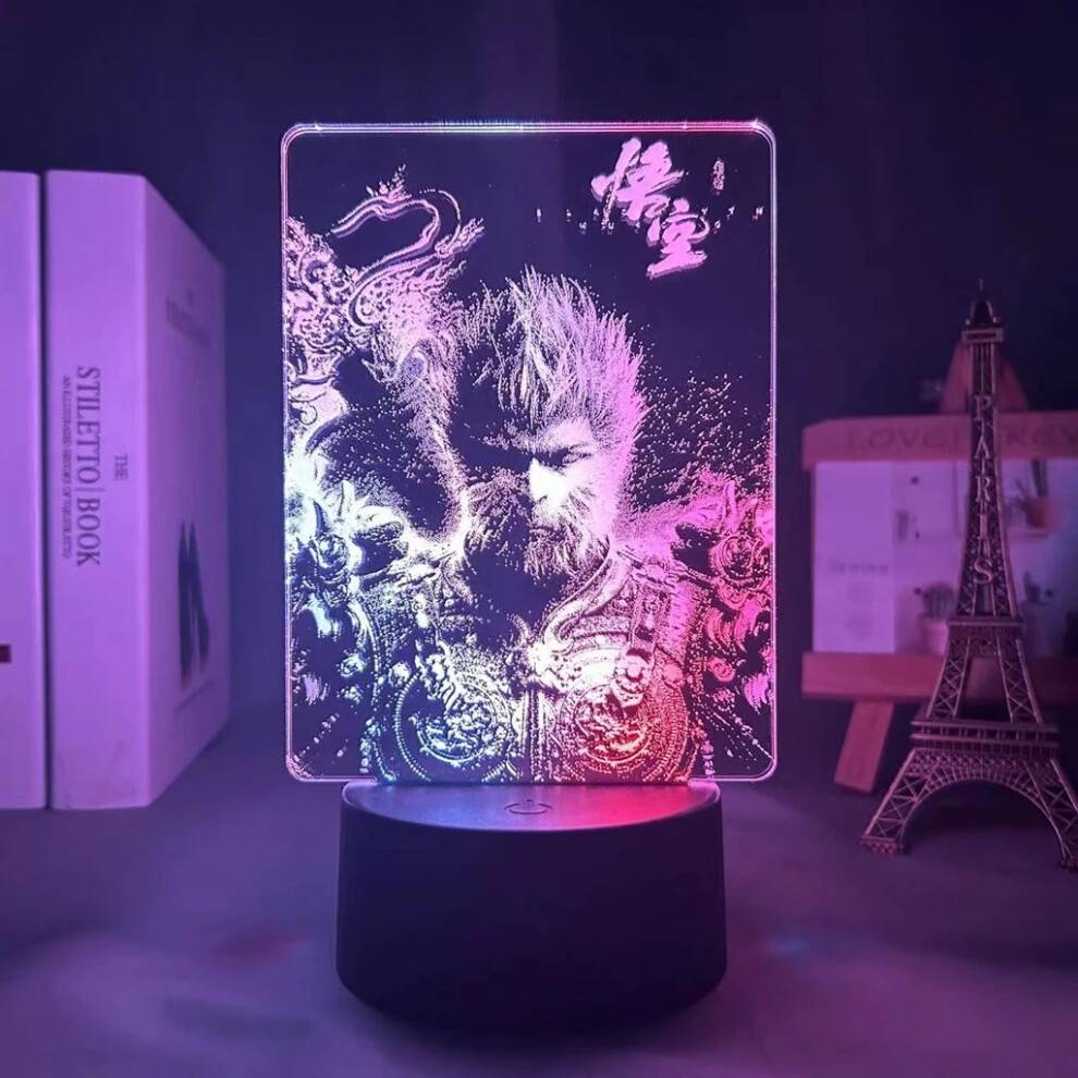 ZP123 Colorful LED Two Tone Lamp Night Light
