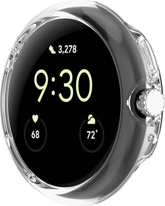 Pixel watch 1 Transparent Color Watch Protective Case