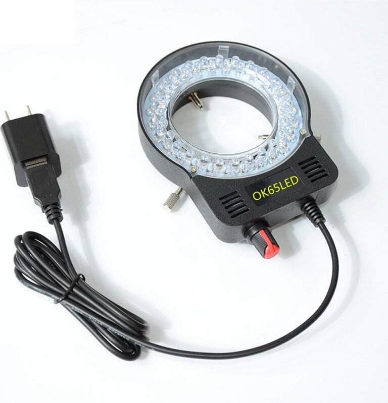 Adjustable Microscope LED Ring Light