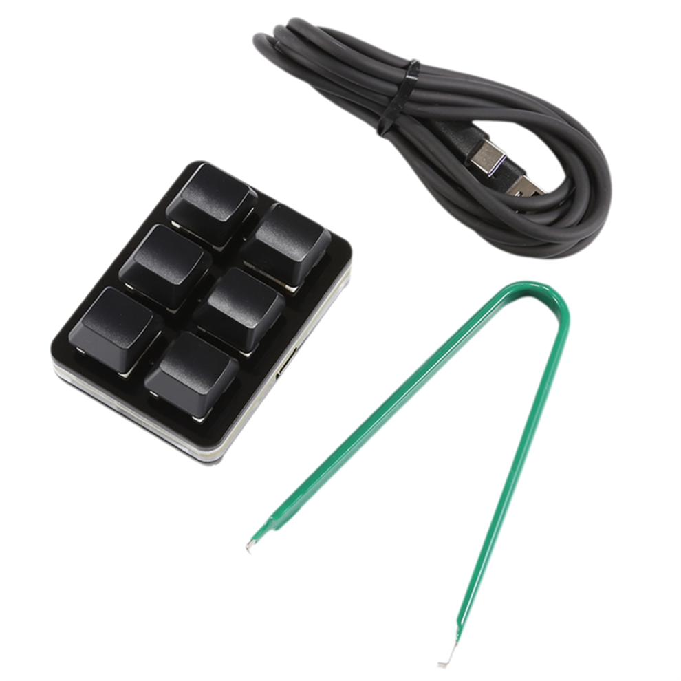 Torribaly 6 Key Customizable Shortcut Keyboard Mini